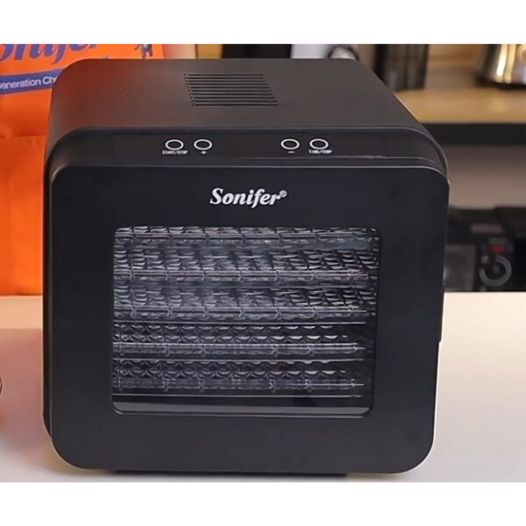 Sonifer 6-Tier Digital Commercial Food and Fruit Dehydrator, 550W