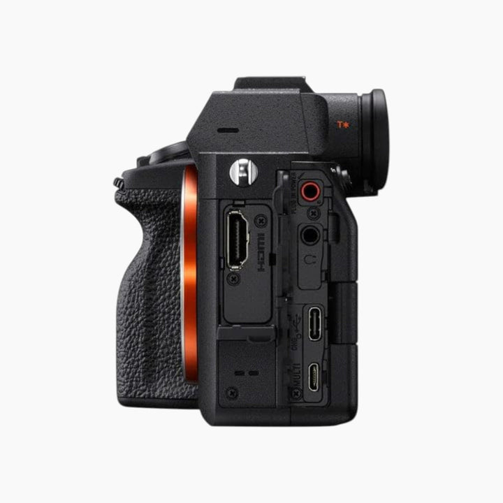 Sony A7IV mirrorless digital camera with Sony FE 85mm f1.8 lens