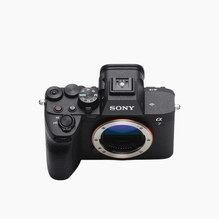 Sony A7IV mirrorless digital camera with Sony FE 85mm f1.8 lens