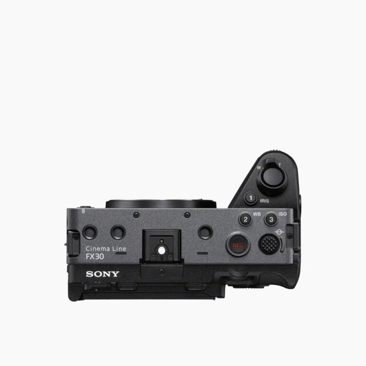 Sony FX30 cinema camera with DJI Mic 2