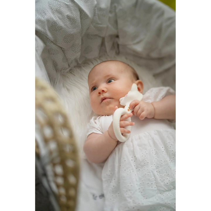 Sophie La Girafe Teething Ring White