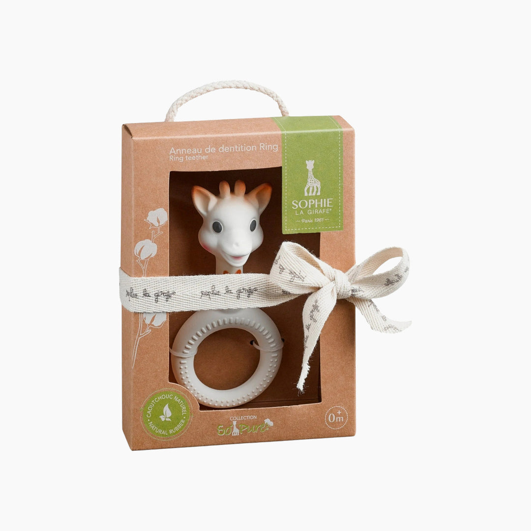 Sophie La Girafe Teething Ring White