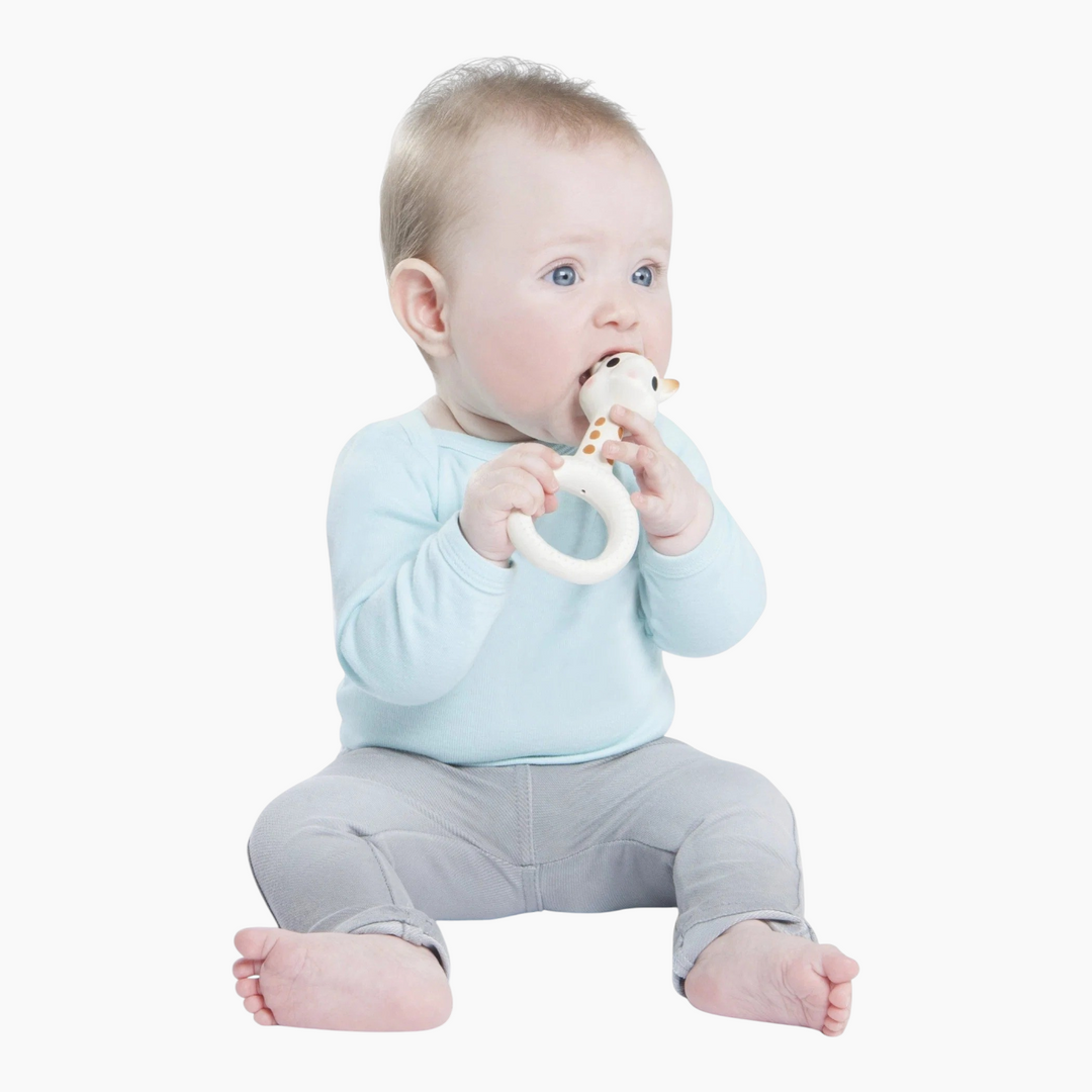Sophie La Girafe Teething Ring White