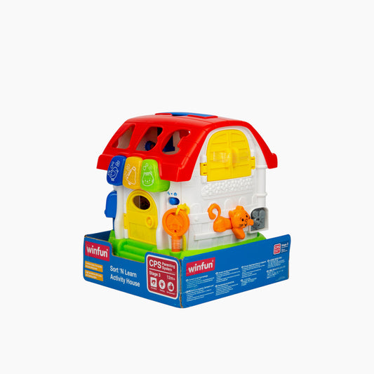 Winfun Sort 'N Learn Activity House Educational Toy