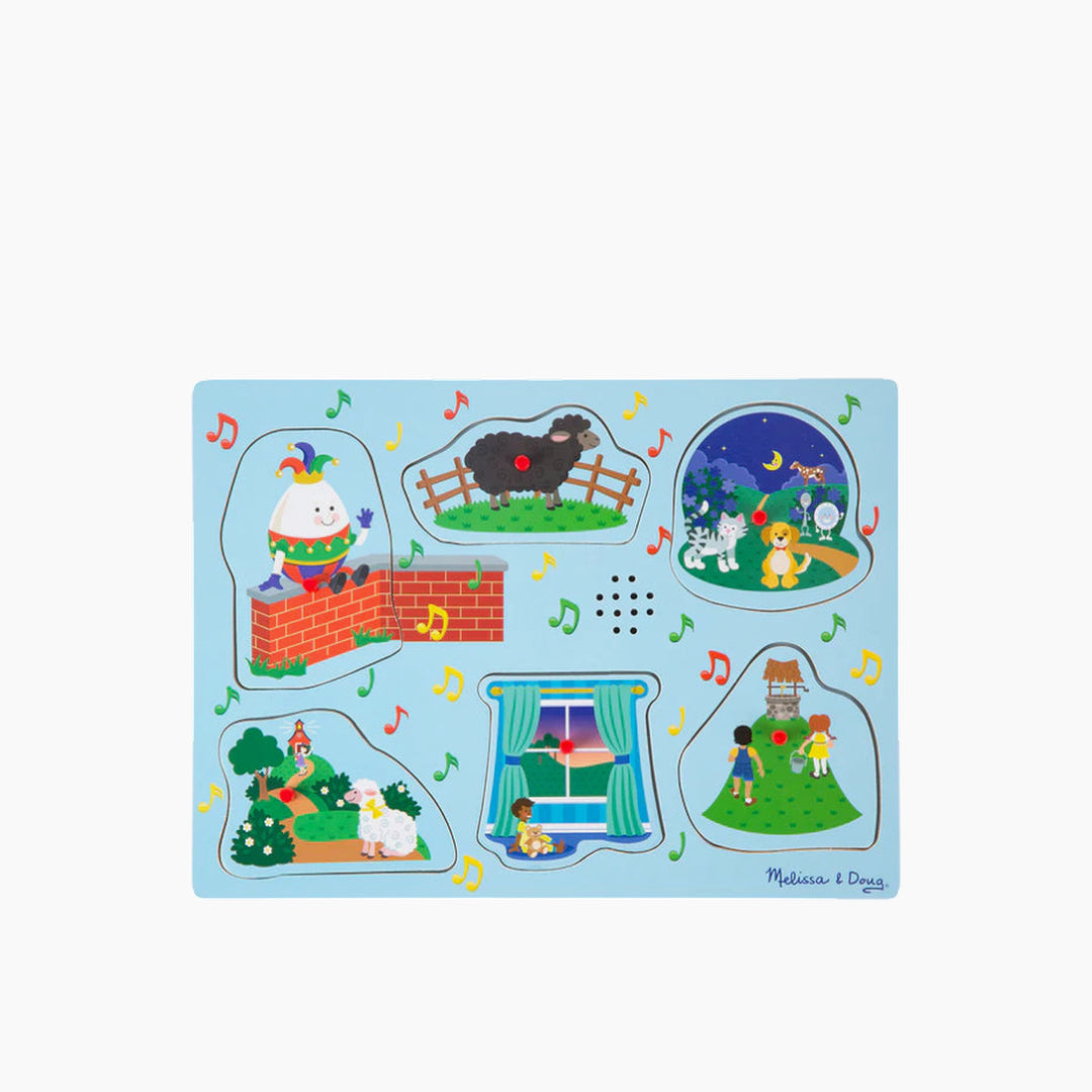 Melissa &amp; Doug Sound Puzzle - Nursery Rhymes