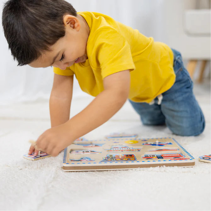 Melissa &amp; Doug Sound Puzzle - Vehicles
