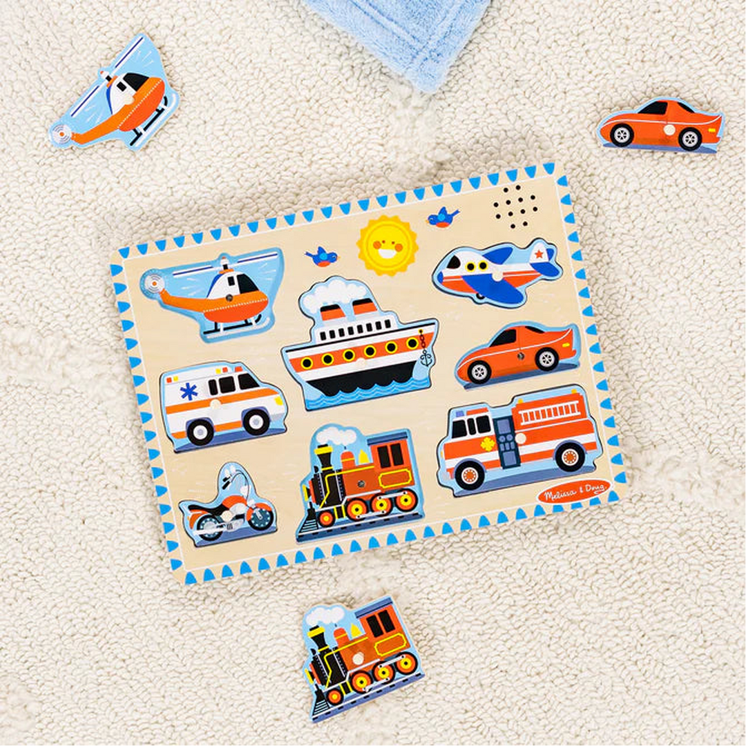 Melissa &amp; Doug Sound Puzzle - Vehicles
