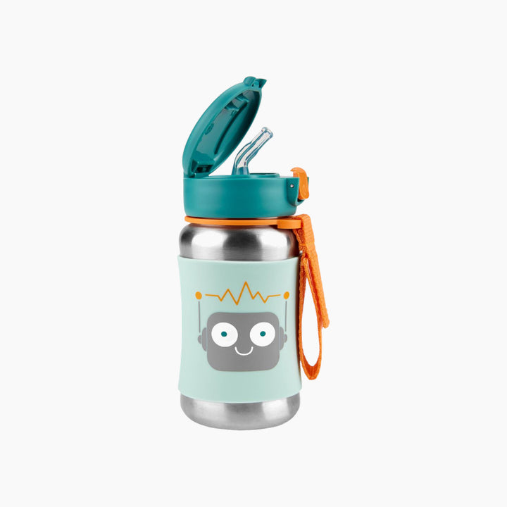 Skip Hop Spark Style Stainless Steel Straw Bottle