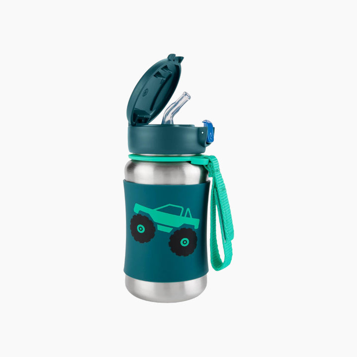 Skip Hop Spark Style Stainless Steel Straw Bottle