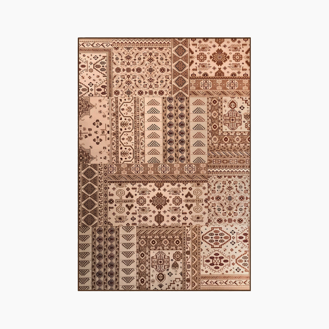 Spazio Home Antique Beige Persian Rug - HUNA