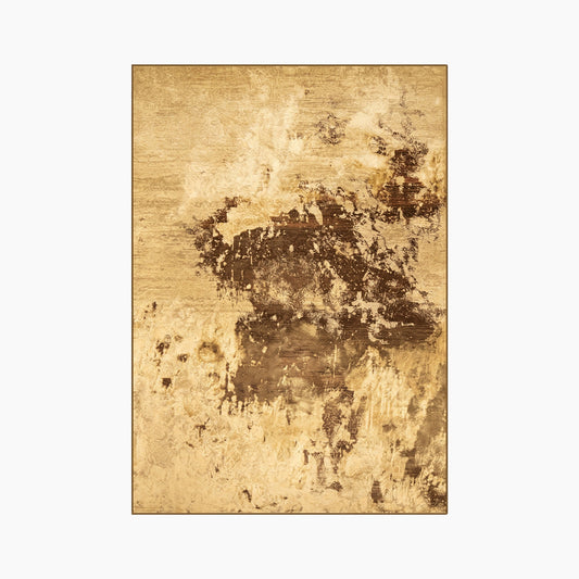 Spazio Home Antique Gold Distressed Rug
