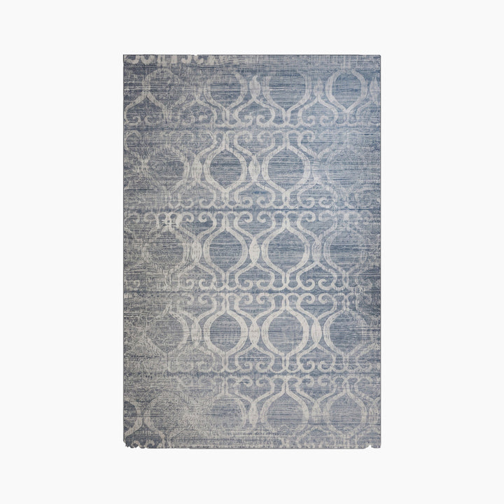 Spazio Home Classic Blue Medallion Rug - HUNA