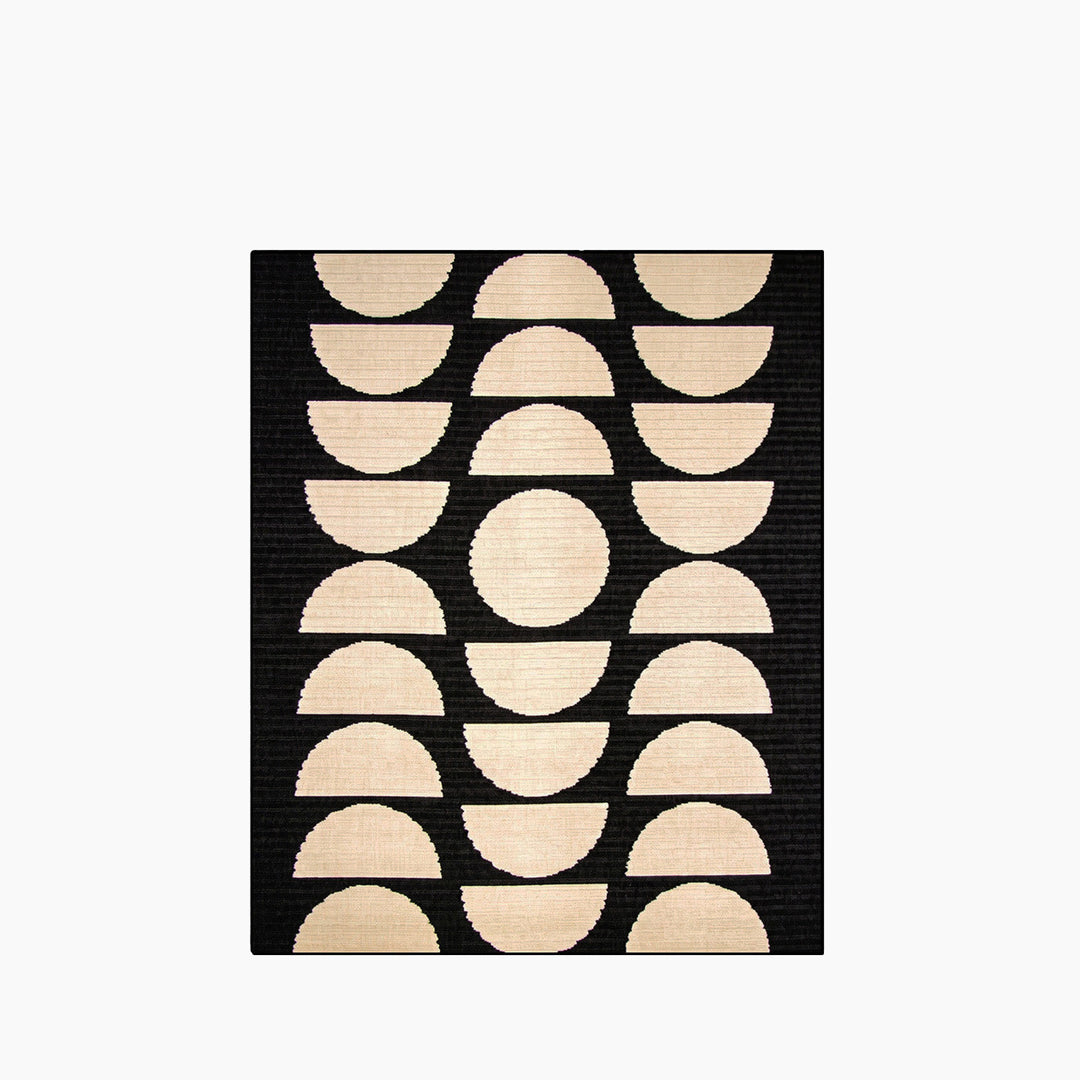 Spazio Home Half-Moon Geo Rug - HUNA