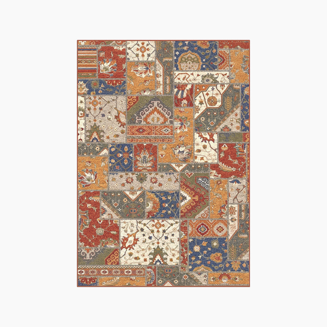 Spazio Home Heritage Mosaic Patchwork Rug