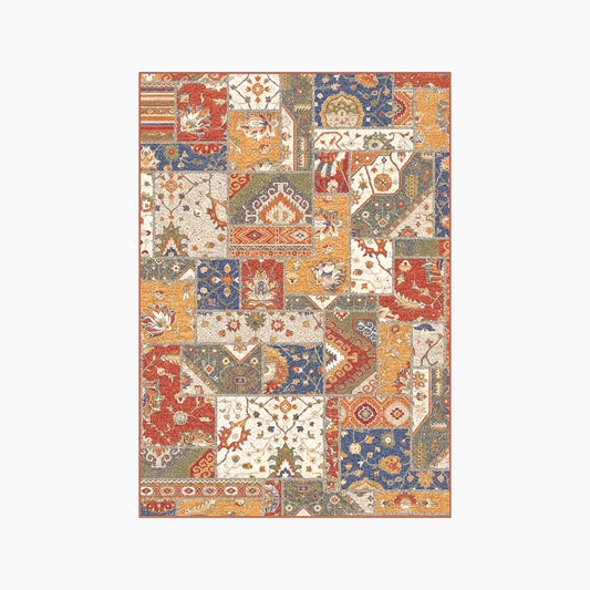 Spazio Home Heritage Mosaic Patchwork Rug