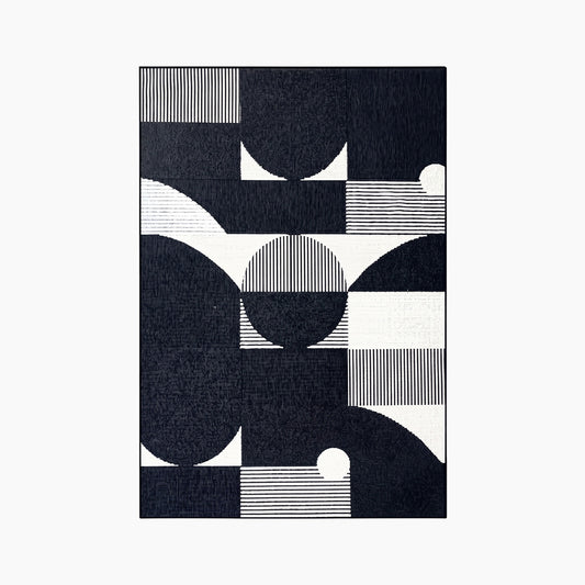 Spazio Home Modern Geometric Rug