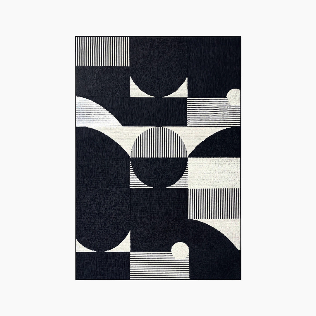 Spazio Home Modern Geometric Rug - HUNA