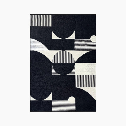 Spazio Home Modern Geometric Rug