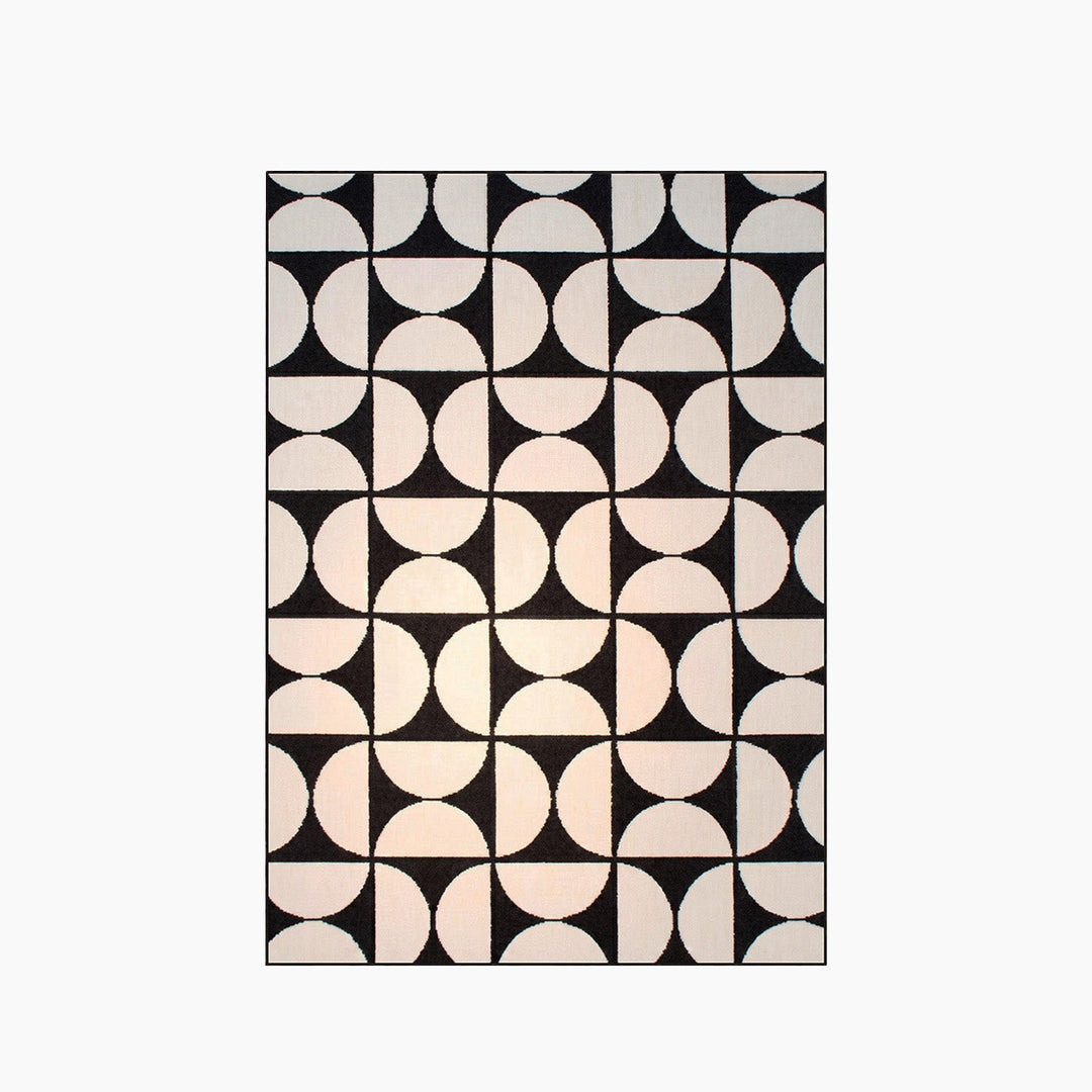 Spazio Home Retro Circles Rug - HUNA