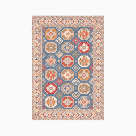Spazio Home Vintage Octagon Medallion Rug