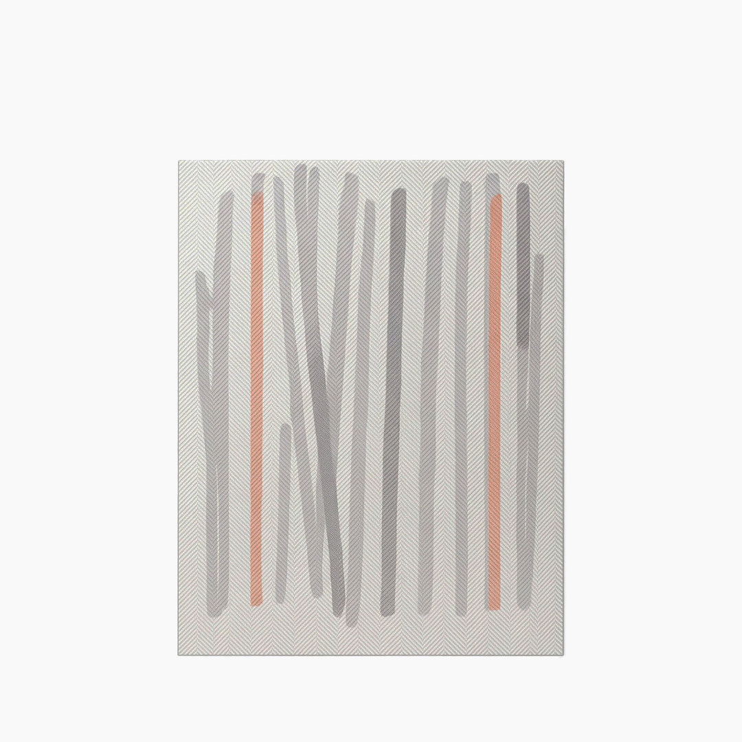 Spazio Home Monochrome Herringbone Rug