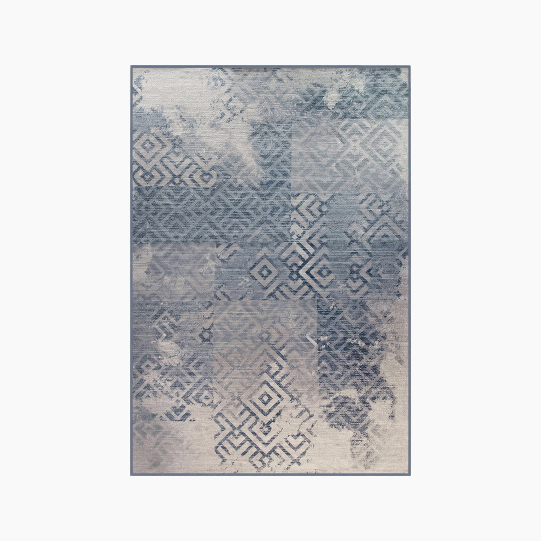 Spazio Home Rustic Tribal Pattern Rug