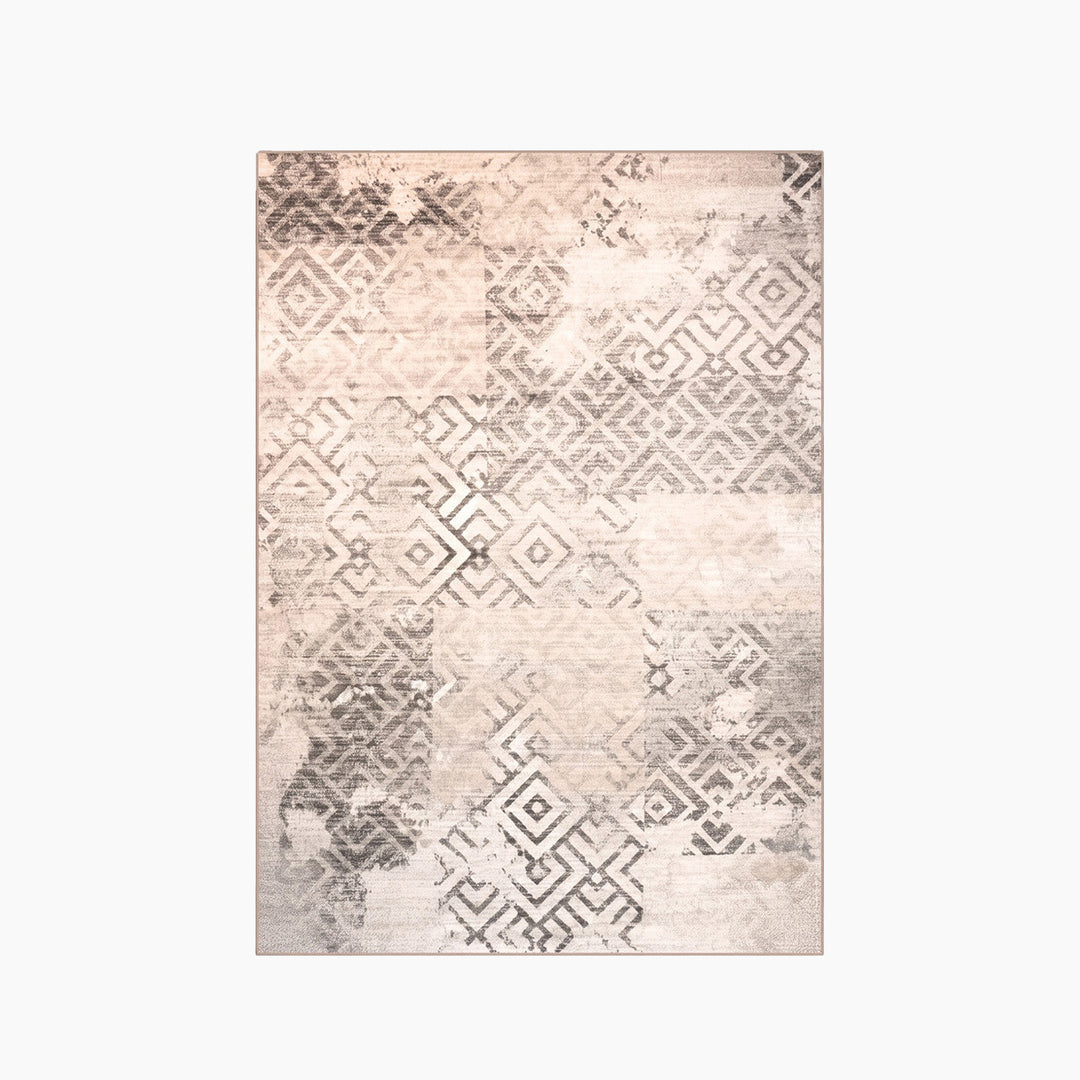 Spazio Home Rustic Tribal Pattern Rug