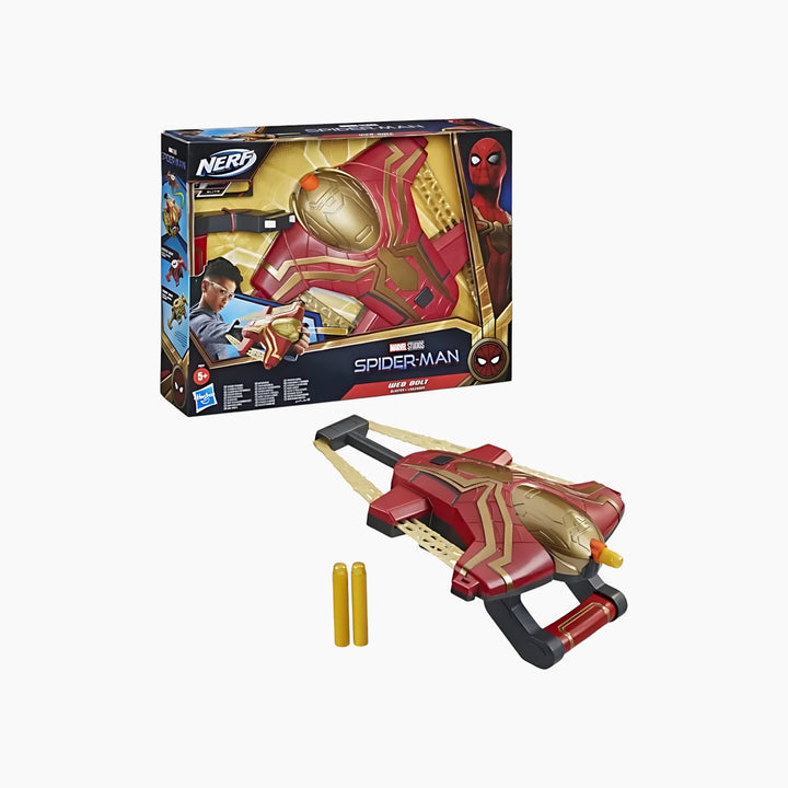 Hasbro Spider-Man Web Bolt Nerf Blaster Toy - HUNA