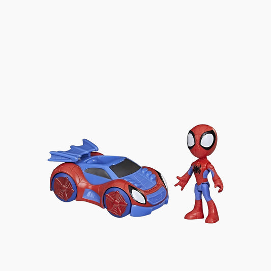 Hasbro Spidey Amazing Friends Web-Crawler Vehicle and Figure Playset