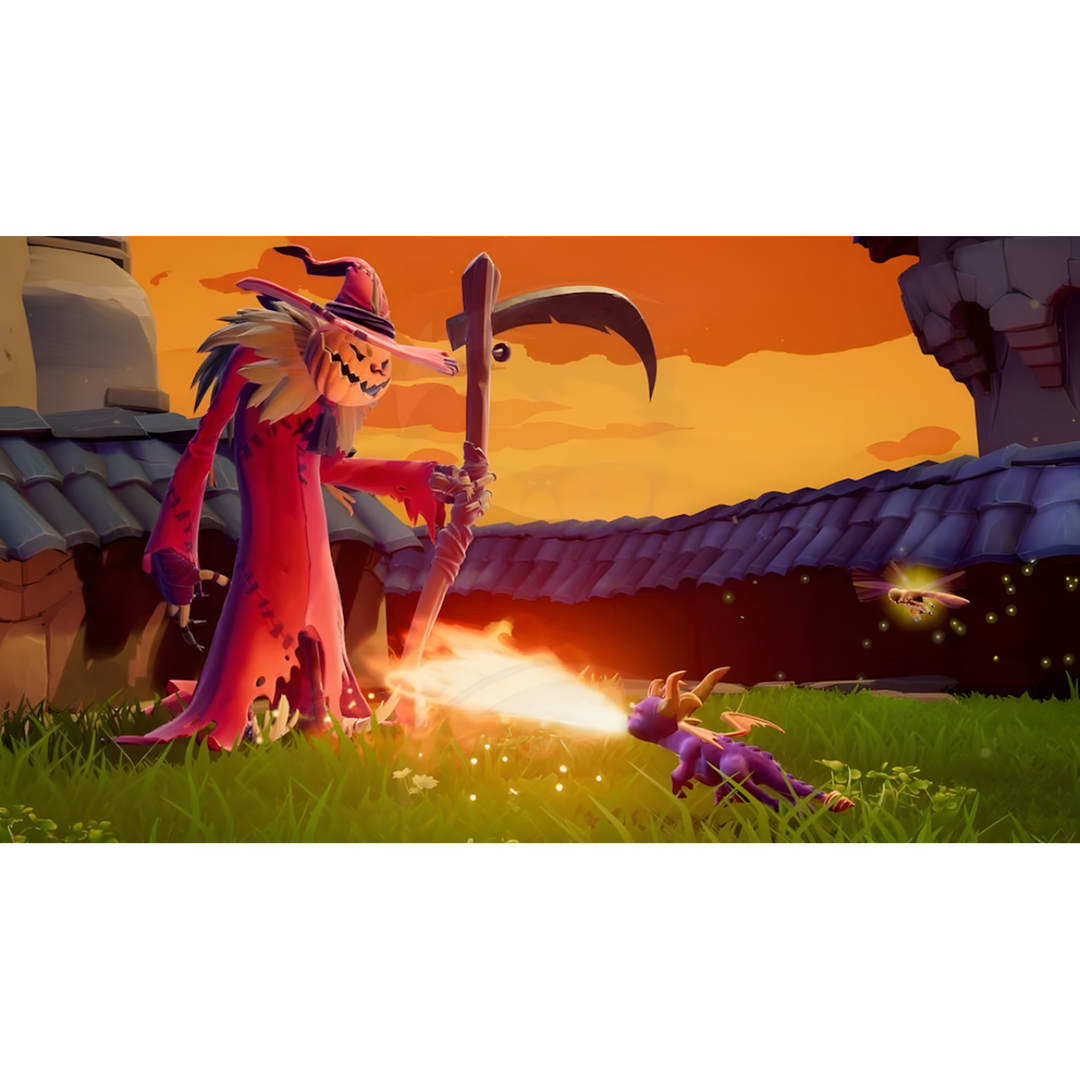 Spyro Reignited Trilogy PS4 video game with HD graphics