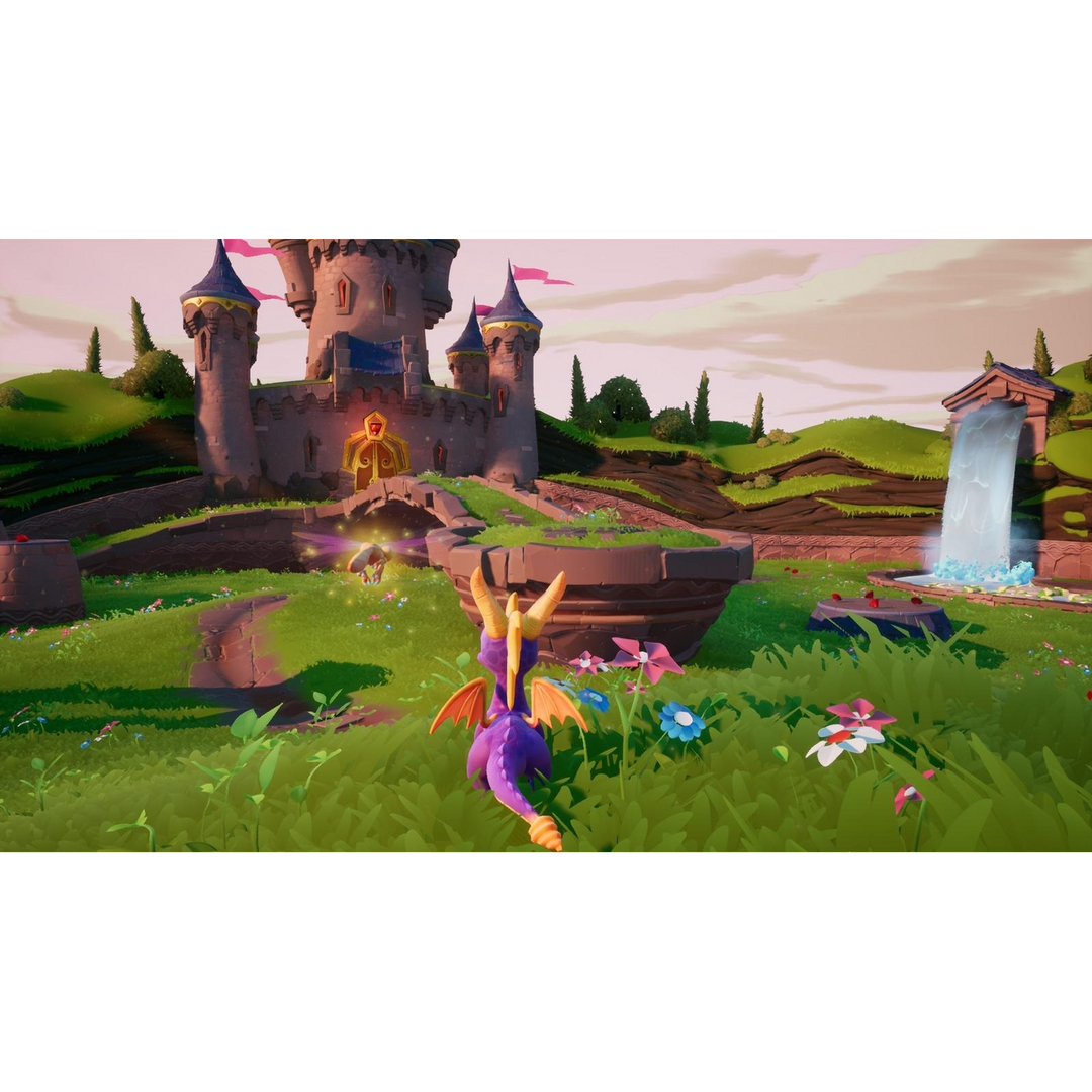 Spyro Reignited Trilogy PS4 video game with remastered classic titles
