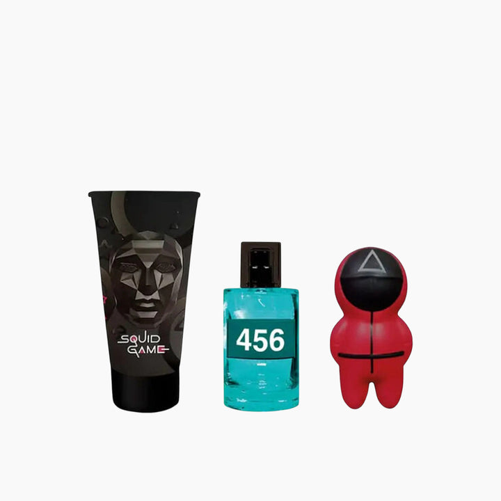 Air-Val Squid Game EDT 100Ml + Shower Gel 150Ml + Figura Antiestres Gift Set For Kids