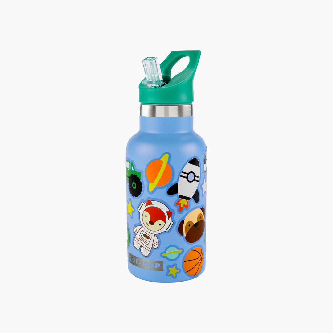 Skip Hop Stainless Steel Canteen Bottle With Stickers