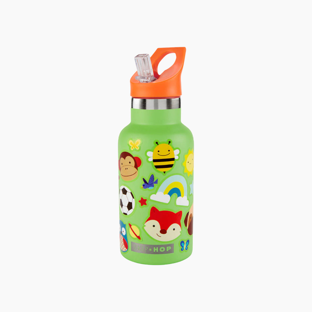 Skip Hop Stainless Steel Canteen Bottle With Stickers