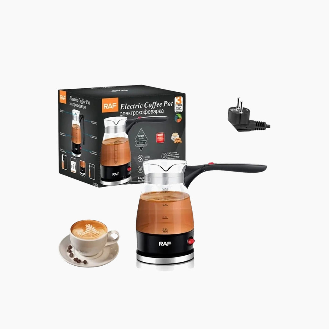RAF Stainless Steel Electric Coffee Kettle