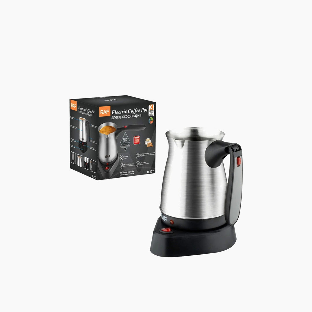 RAF Stainless Steel Electric Coffee Kettle