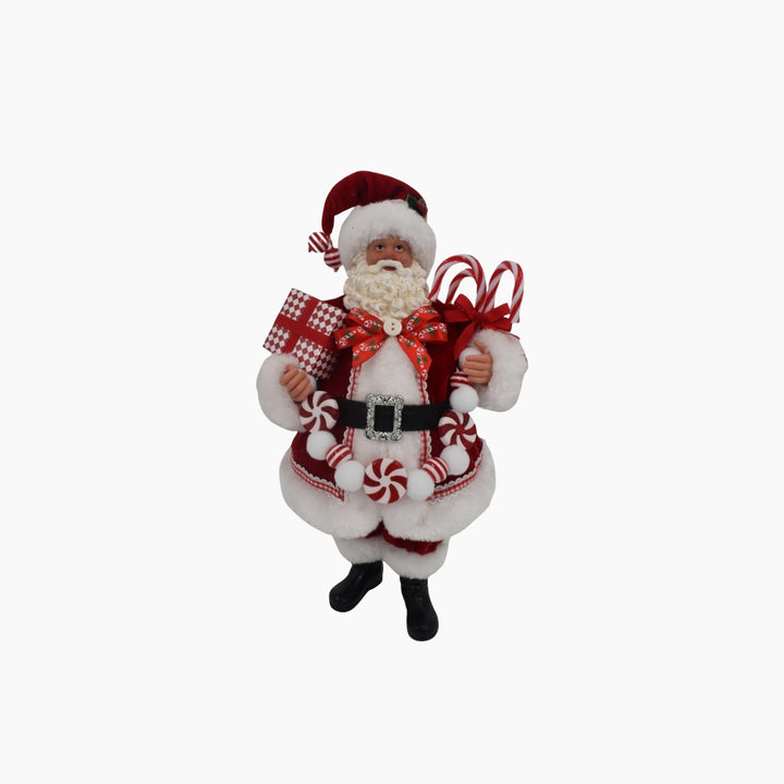 Standing Santa Claus W/Candies 26cm