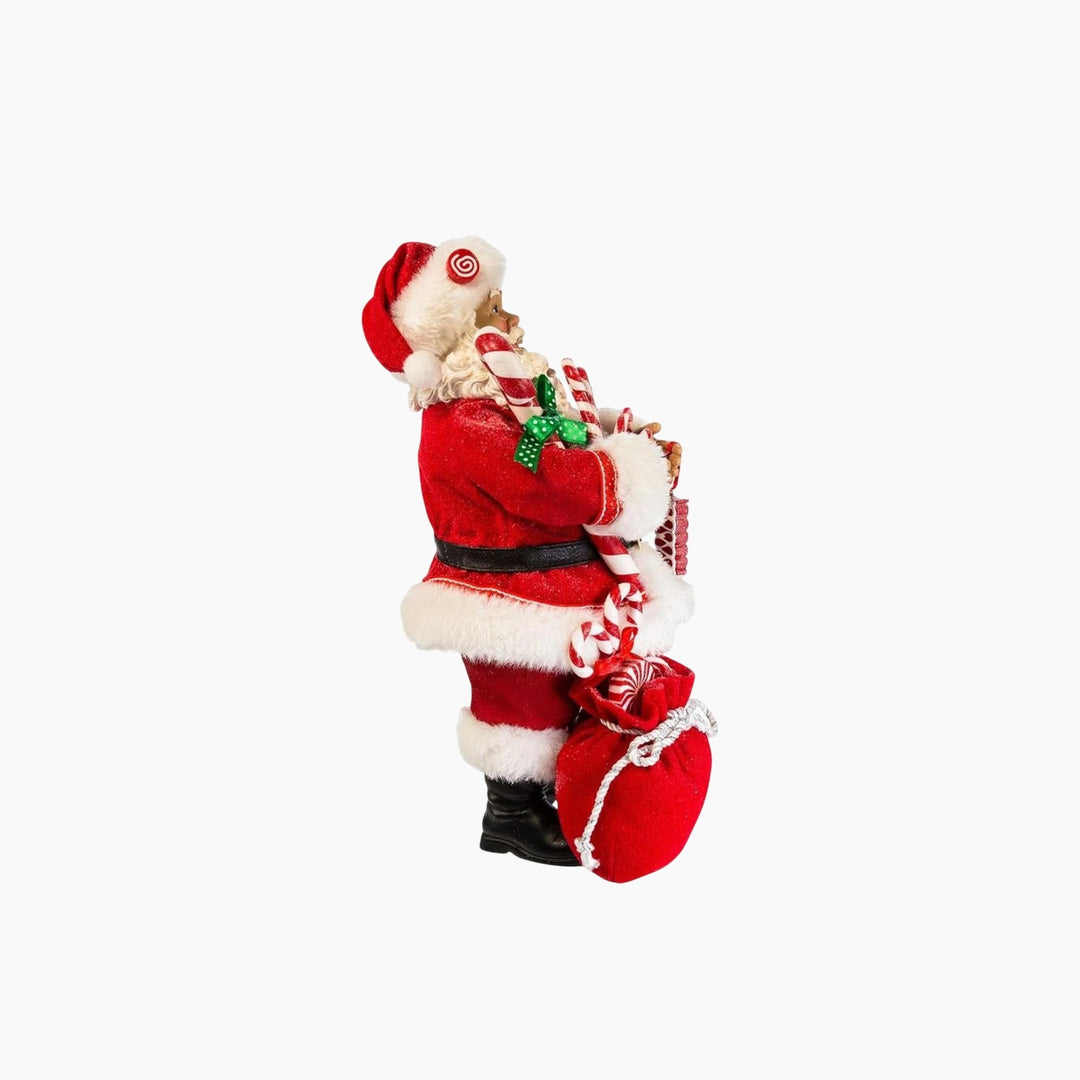 Standing Santa Claus W/Candies 26cm