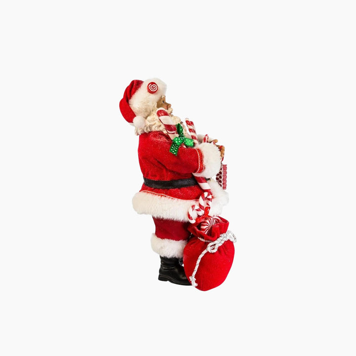 Standing Santa Claus W/Candies 26cm