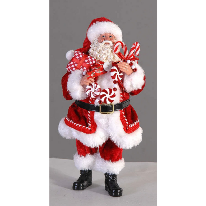 Standing Santa Claus W/Candies 26cm