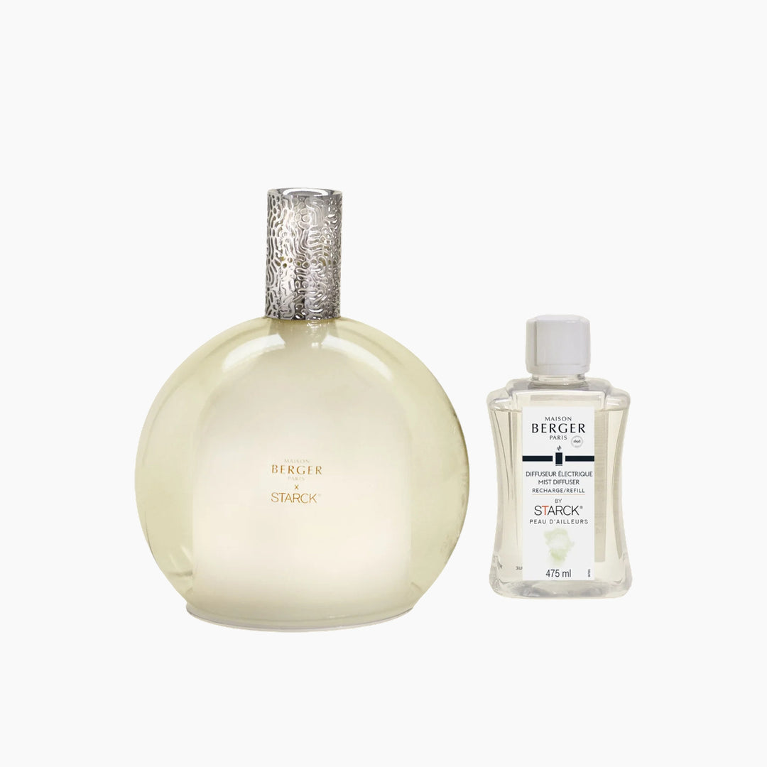 Maison Berger Paris Starck electric diffuser in green, gift-wrapped