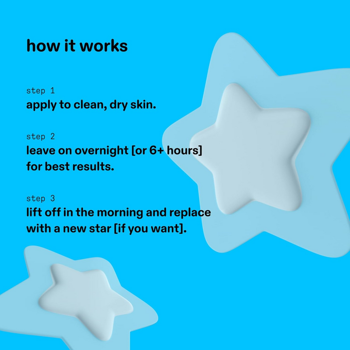 Starface  Hydro-Star® Clear Hydrocolloid Pimple Patch 32 Pcs