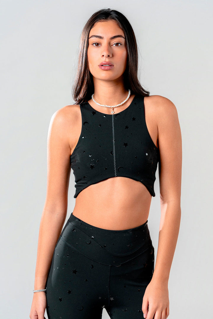 Ink Martini Starglaze Sculpted Bra Top