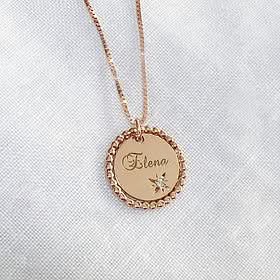 Baby Chic Fine Jewelry Stellar Coin Necklace