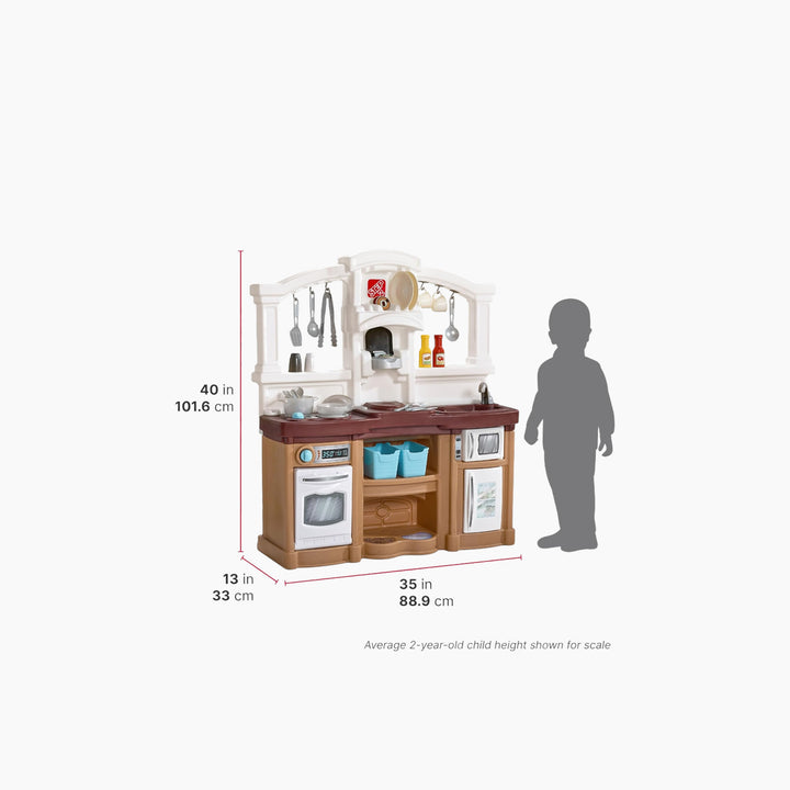 Step 2 Fun With Friends Kitchen 31.75X90.81X103.84 Cm