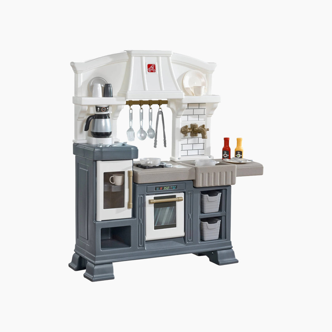 Step 2 Gilded Gourmet Kitchen - 21Pc 75.946X245.11X271.018Cm