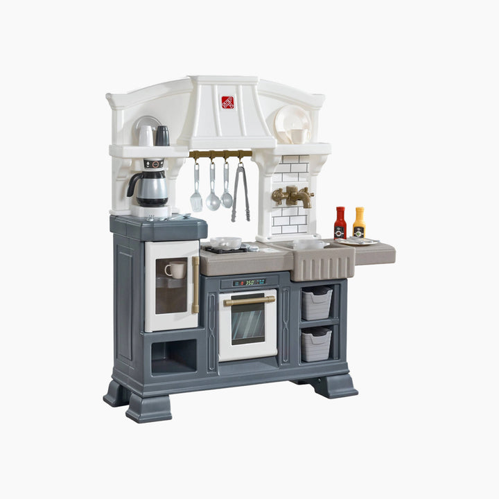 Step 2 Gilded Gourmet Kitchen - 21Pc 75.946X245.11X271.018Cm