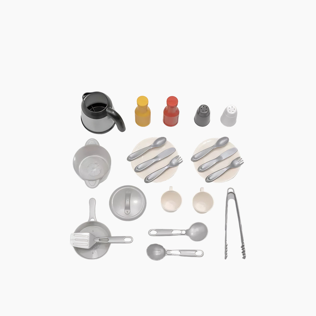 Step 2 Quaint Kitchen 22Pc - White 28.575X49.53X97.79Cm - HUNA