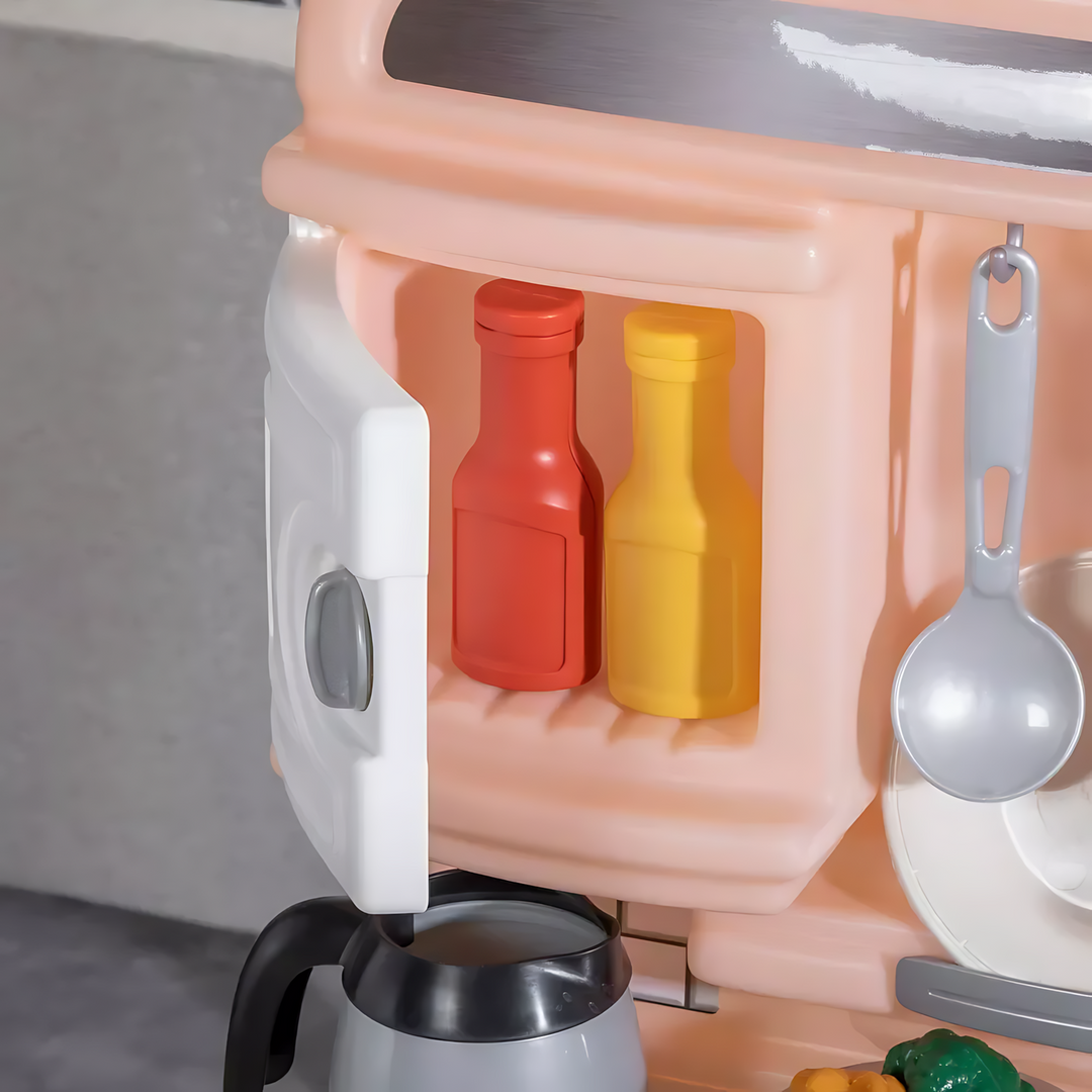 Step 2 Step2 Quaint Kitchen 9Pc - Pink