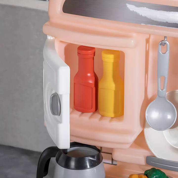 Step 2 Step2 Quaint Kitchen 9Pc - Pink